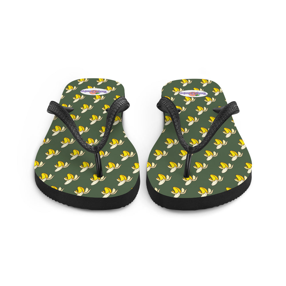 Bananas Flip Flops by Tasty Cheeks