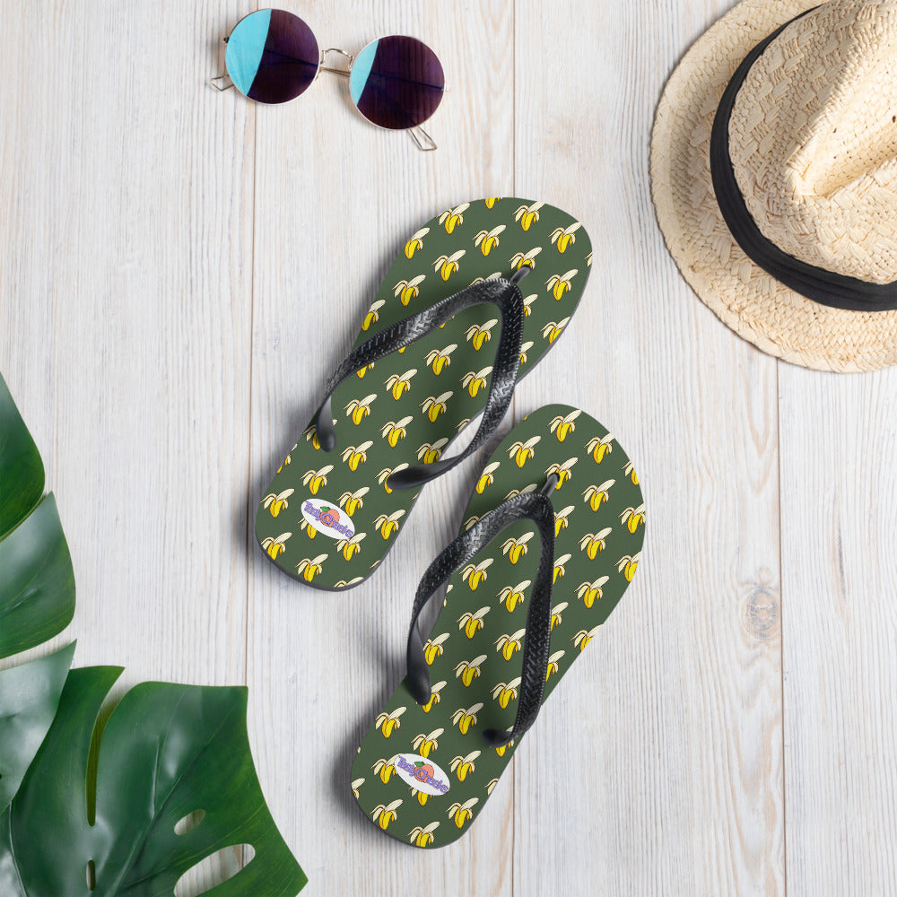 Bananas Flip Flops by Tasty Cheeks