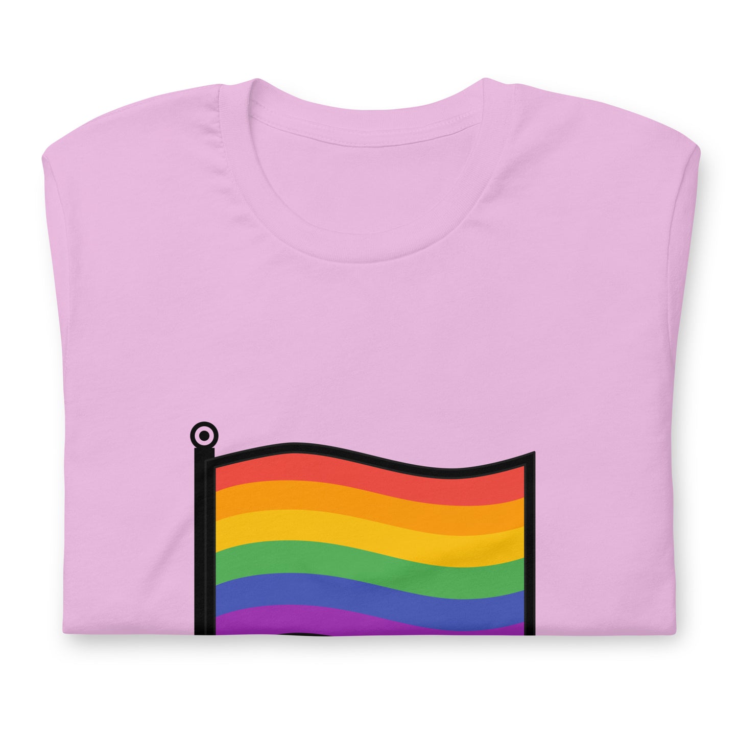 Pride Flag T-shirt by Tasty Cheeks