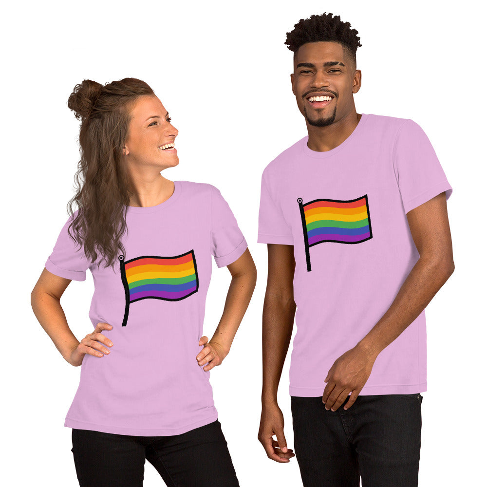 Pride Flag T-shirt by Tasty Cheeks