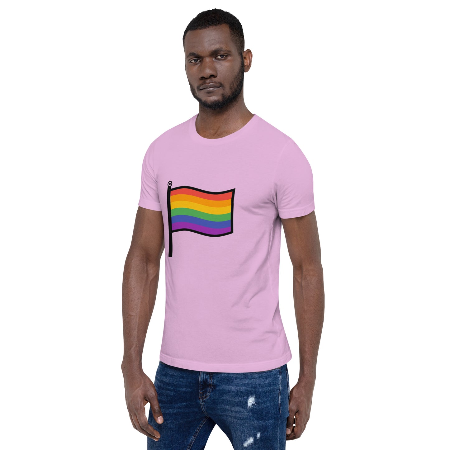 Pride Flag T-shirt by Tasty Cheeks