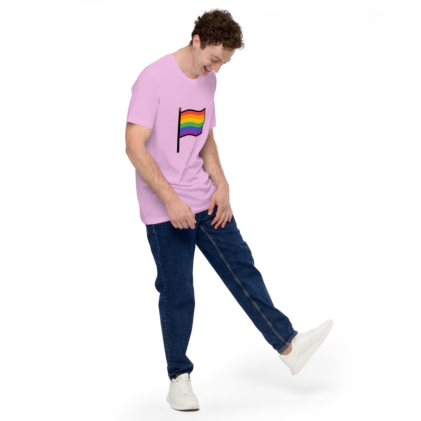 Pride Flag T-shirt by Tasty Cheeks