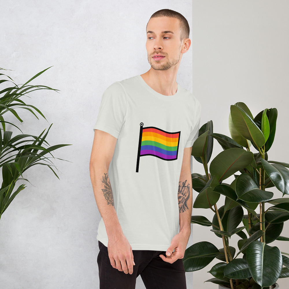 Pride Flag T-shirt by Tasty Cheeks