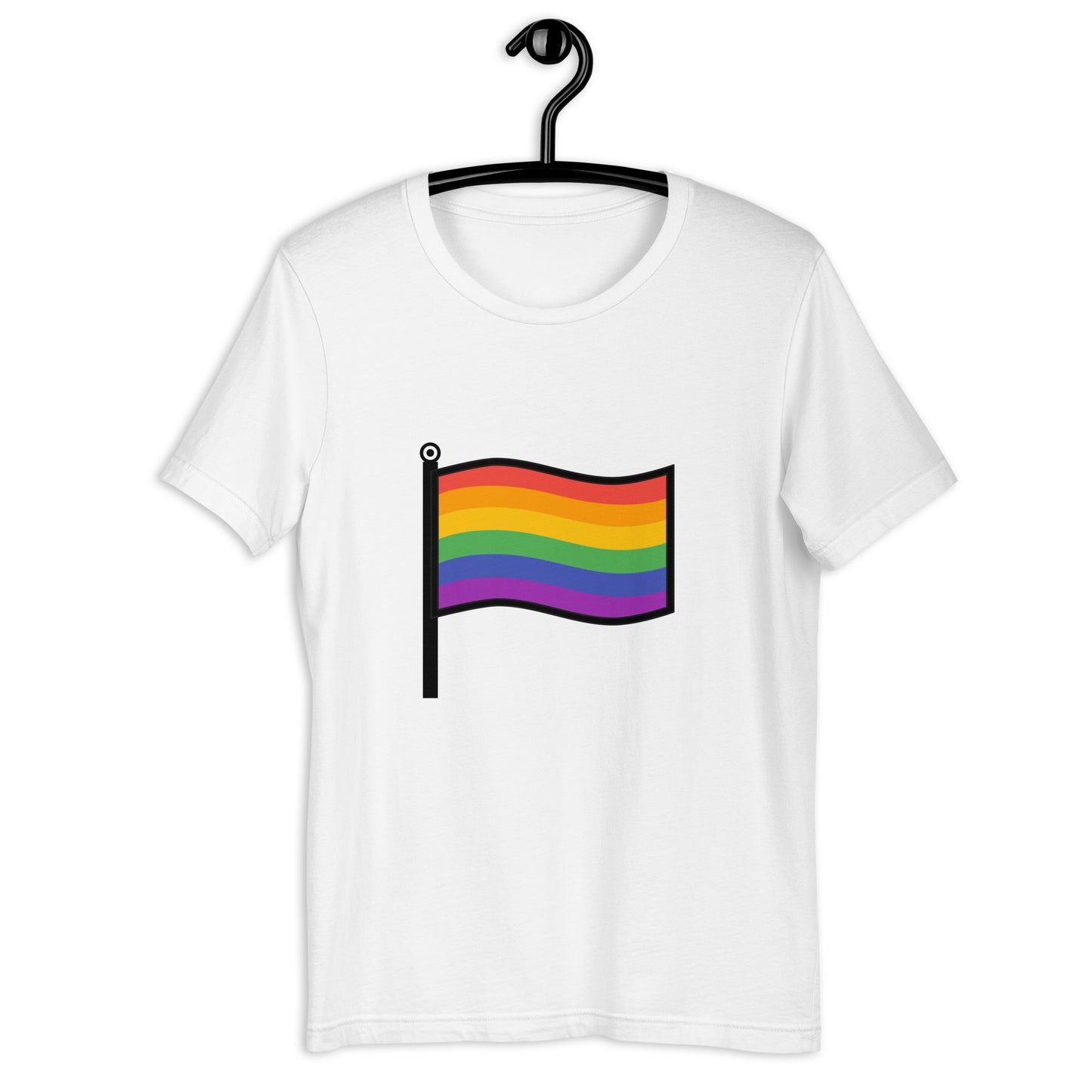 Pride Flag T-shirt by Tasty Cheeks