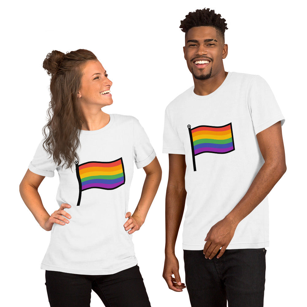 Pride Flag T-shirt by Tasty Cheeks